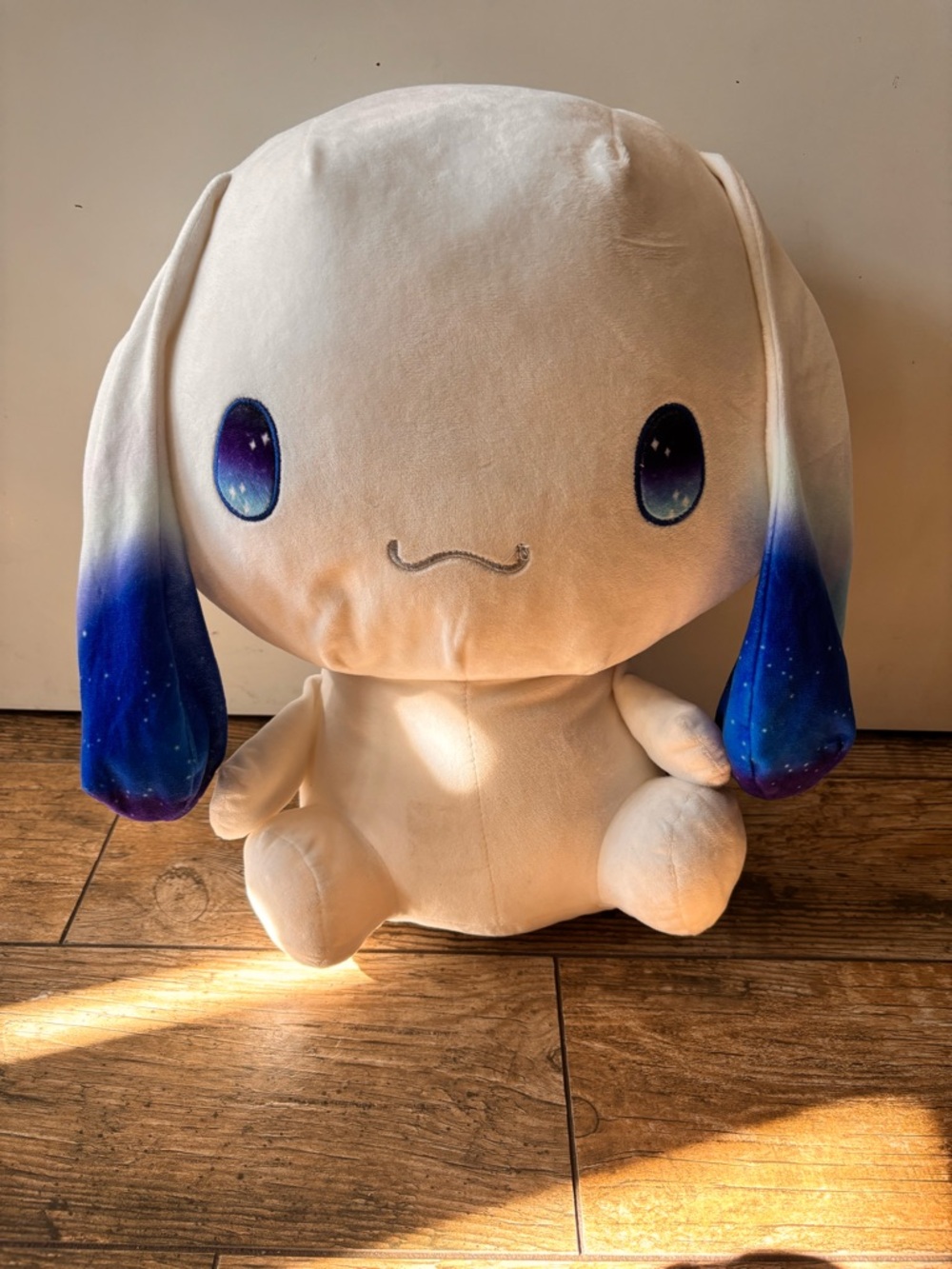 Cinnamoroll Cream Bunny Plush with Galaxy Blue Ears